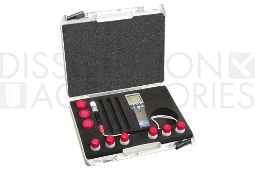 Portable pH meter kit including Epoxy pH electrode with built-in ATC (IP67) for measuring pH